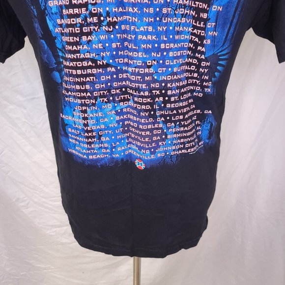 Vtg Lynyrd Skynyrd Medium 2001 Back To The Swamp Tour Concert Rock Eagle T-Shirt - Picture 8 of 13
